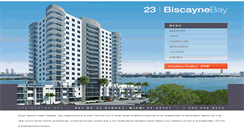 Desktop Screenshot of 23biscaynebay.com